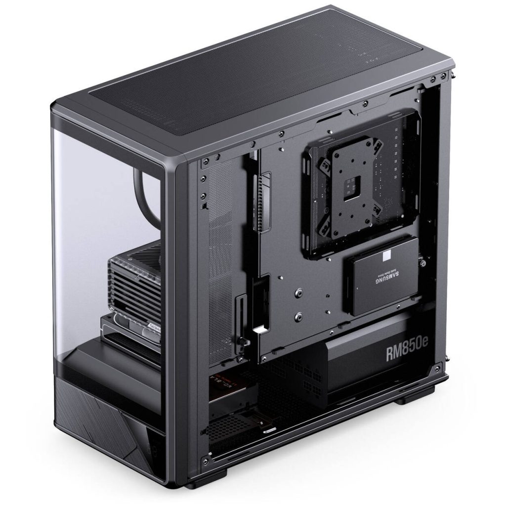 Jonsbo D200 PC Case, Mini Tower, mATX, Tempered Glass - black