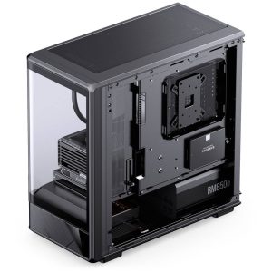 Jonsbo D200 PC Case, Mini Tower, mATX, Tempered Glass - black
