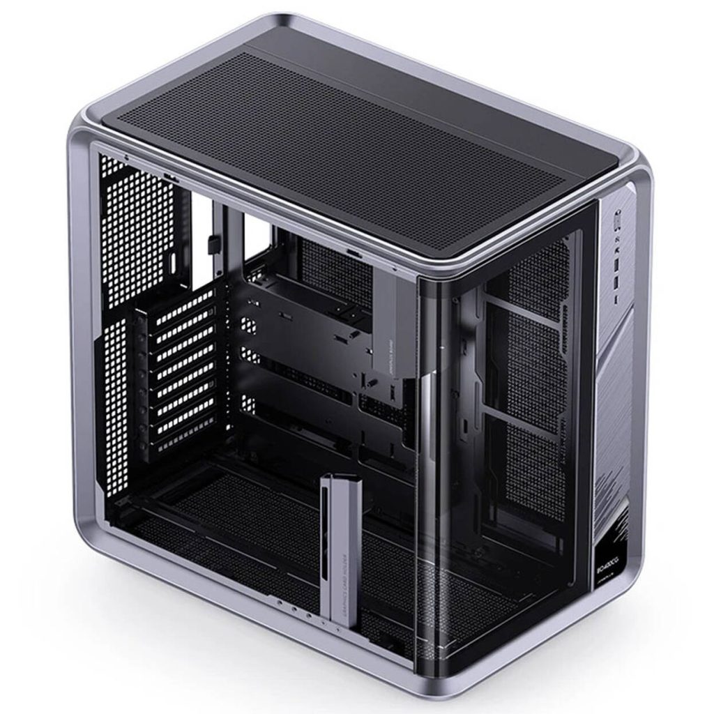 Jonsplus (Jonsbo) BO400CG PC Case, Mid Tower, ATX, Tempered Glass - Gunmetal Grey : image 2