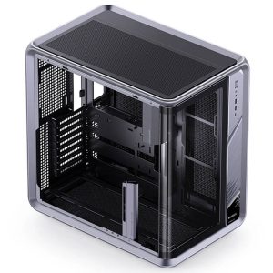 Jonsplus (Jonsbo) BO400CG PC Case, Mid Tower, ATX, Tempered Glass - Gunmetal Grey : image 2