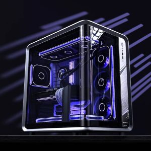 Jonsplus (Jonsbo) BO400CG PC Case, Mid Tower, ATX, Tempered Glass - Gunmetal Grey : image 11