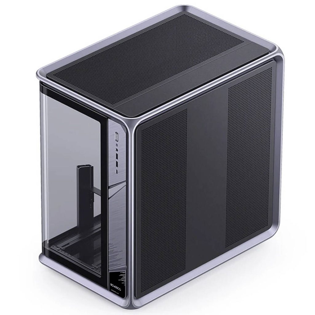 Jonsplus (Jonsbo) BO400CG PC Case, Mid Tower, ATX, Tempered Glass - Gunmetal Grey : image 3