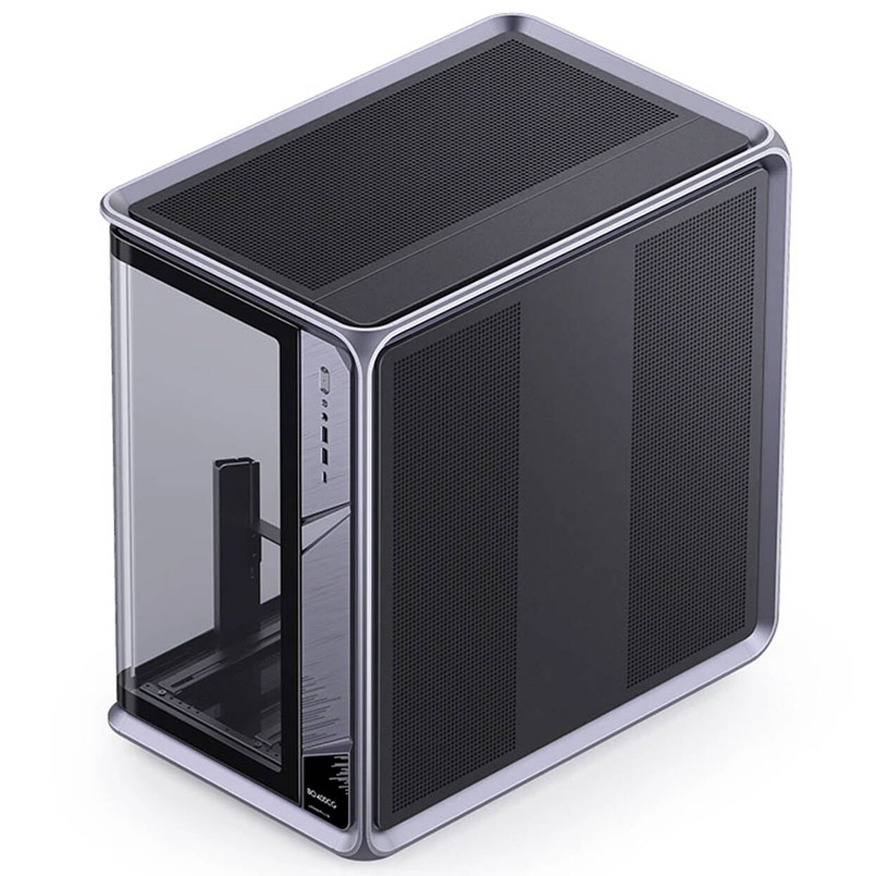 Jonsplus (Jonsbo) BO400CG PC Case, Mid Tower, ATX, Tempered Glass - Gunmetal Grey : image 3