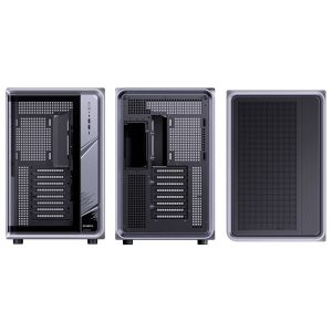 Jonsplus (Jonsbo) BO400CG PC Case, Mid Tower, ATX, Tempered Glass - Gunmetal Grey : image 4
