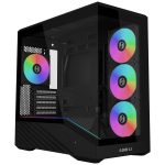 Lian Li VECTOR V100 MINI PC Case, Micro-ATX, Tempered Glass - Black