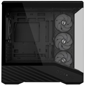 Lian Li VECTOR V100 MINI PC Case, Micro-ATX, Tempered Glass - Black