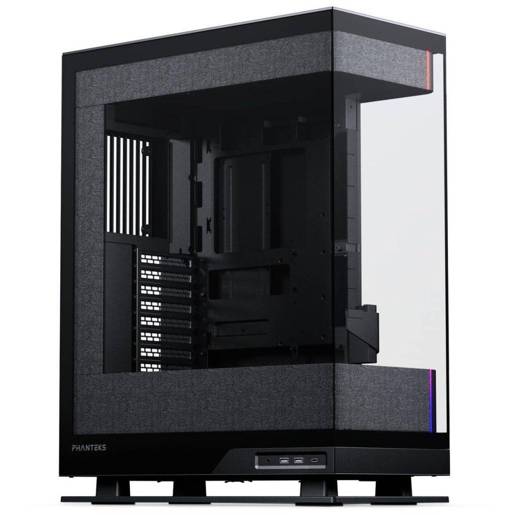 Phanteks Evolv X2 Matrix PC Case, Mid-Tower, E-ATX, Tempered Glass, Matrix LED - Black