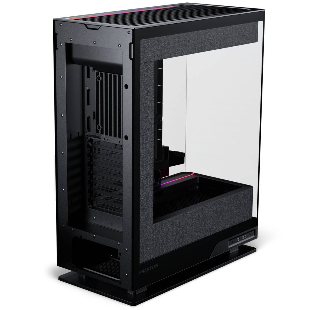 Phanteks Evolv X2 Matrix PC Case, Mid-Tower, E-ATX, Tempered Glass, Matrix LED - Black
