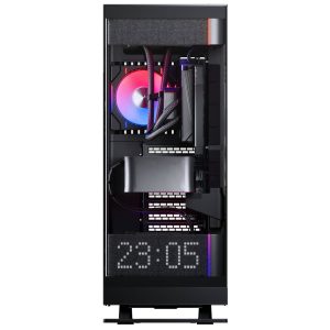 Phanteks Evolv X2 Matrix PC Case, Mid-Tower, E-ATX, Tempered Glass, Matrix LED - Black