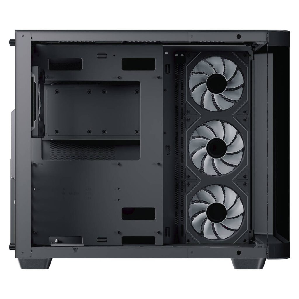 Aerocool P500C PC Case, Mid Tower, ATX, Tempered Glass - Black : image 4