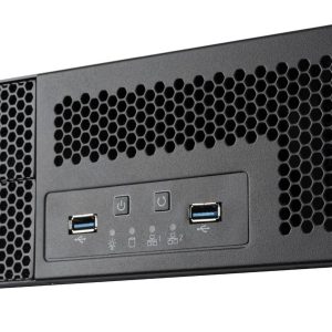 SilverStone RM23-502 Rackmount Server Case, ATX, USB 3.0 - 2U - black