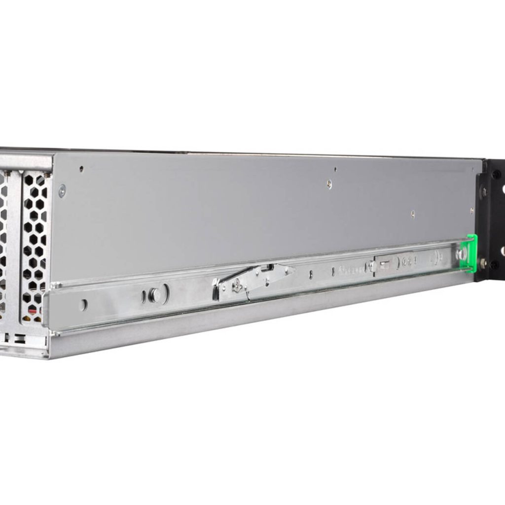 SilverStone RM23-502 Rackmount Server Case, ATX, USB 3.0 - 2U - black
