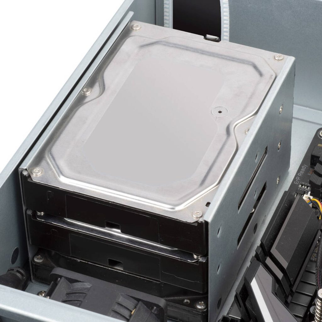 SilverStone RM23-502 Rackmount Server Case, ATX, USB 3.0 - 2U - black