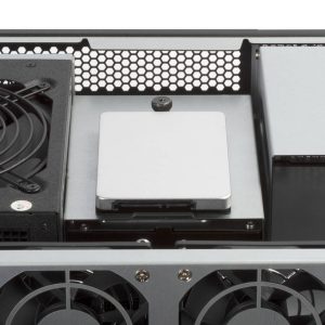 SilverStone RM23-502 Rackmount Server Case, ATX, USB 3.0 - 2U - black
