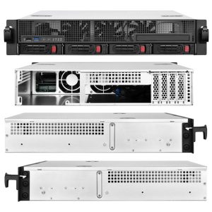 SilverStone RM21-304 Rackmount Server Case, 2U, Micro-ATX - black