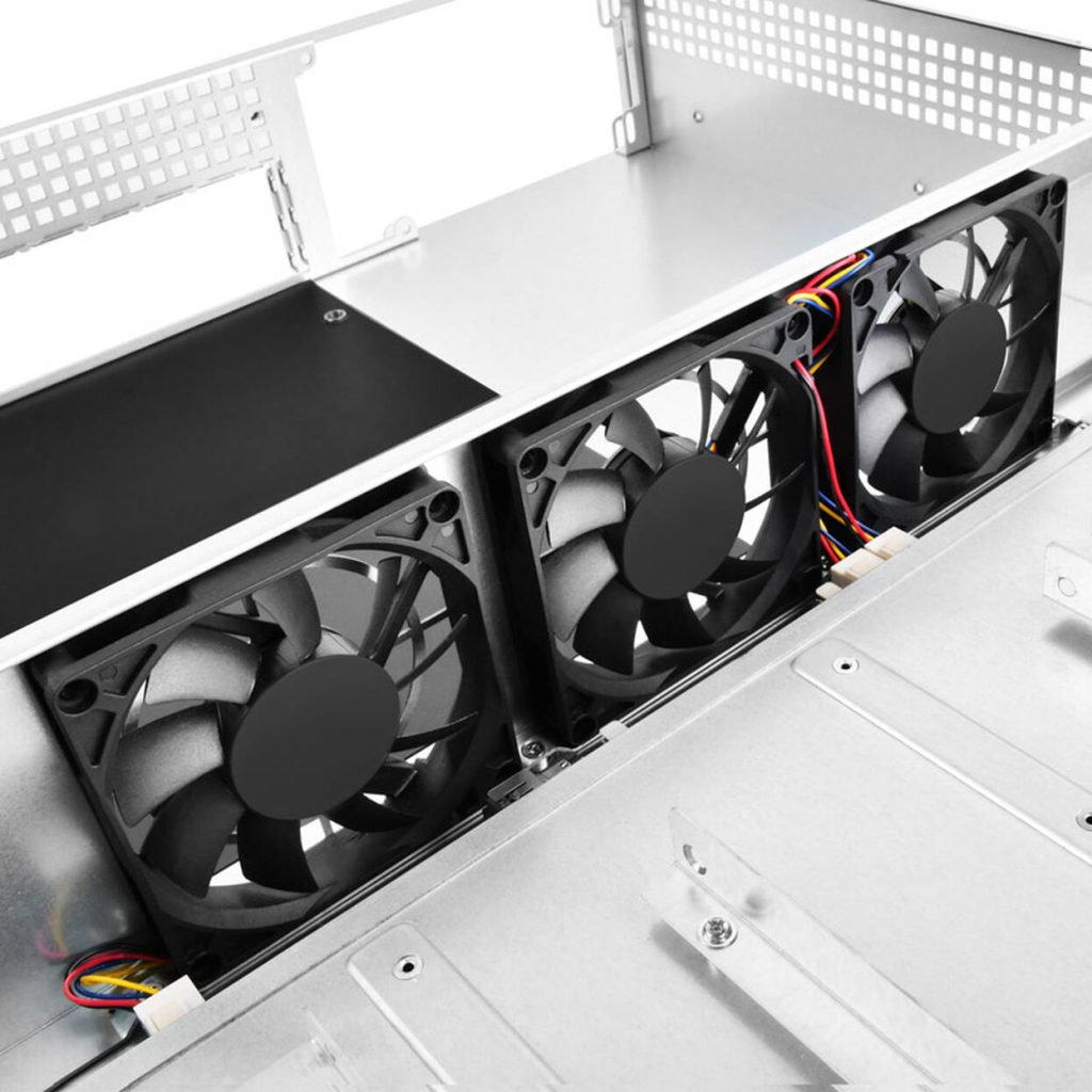 SilverStone RM21-304 Rackmount Server Case, 2U, Micro-ATX - black