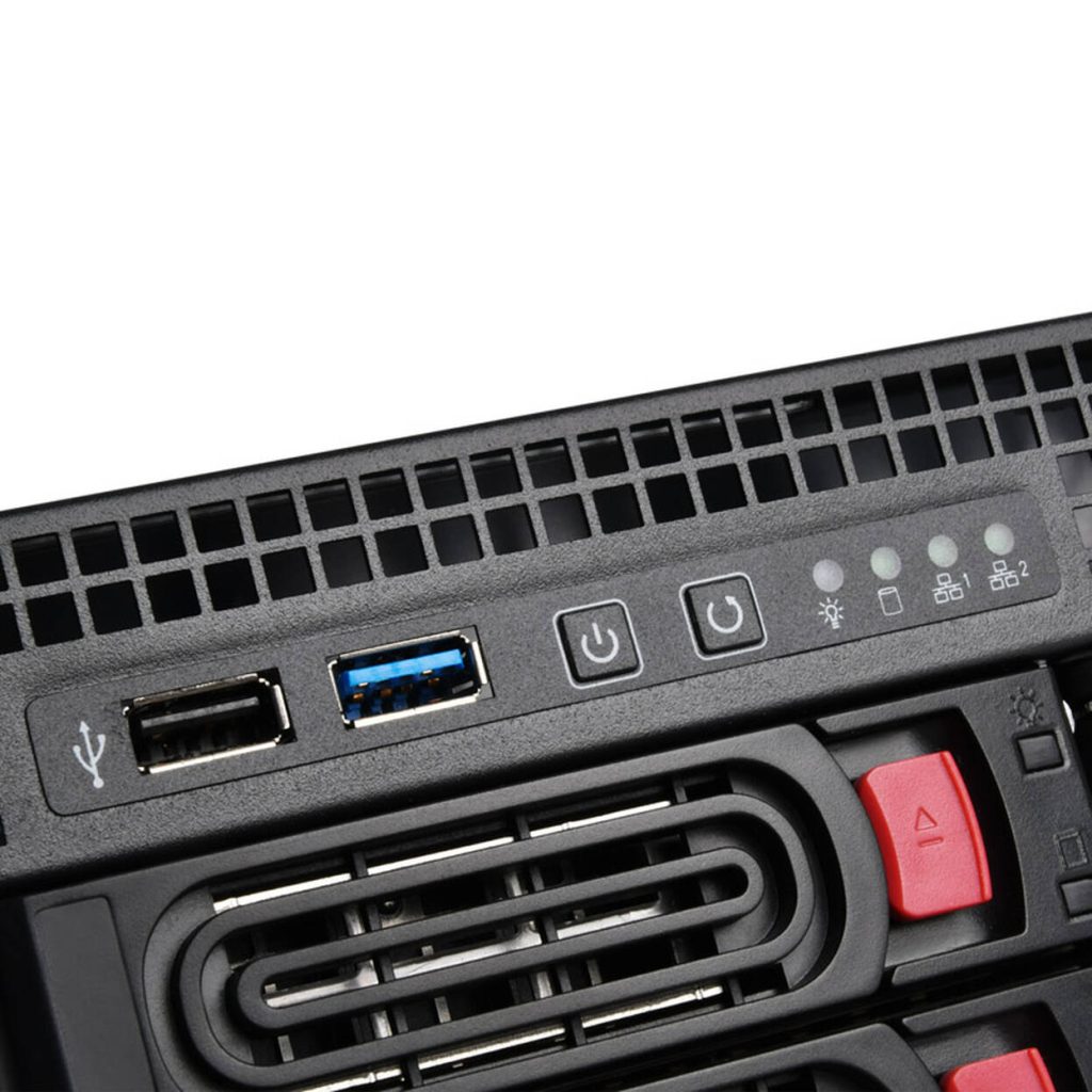 SilverStone RM21-308 Rackmount Server Case, 2U, Micro-ATX - black