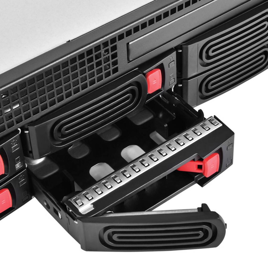 SilverStone RM21-308 Rackmount Server Case, 2U, Micro-ATX - black