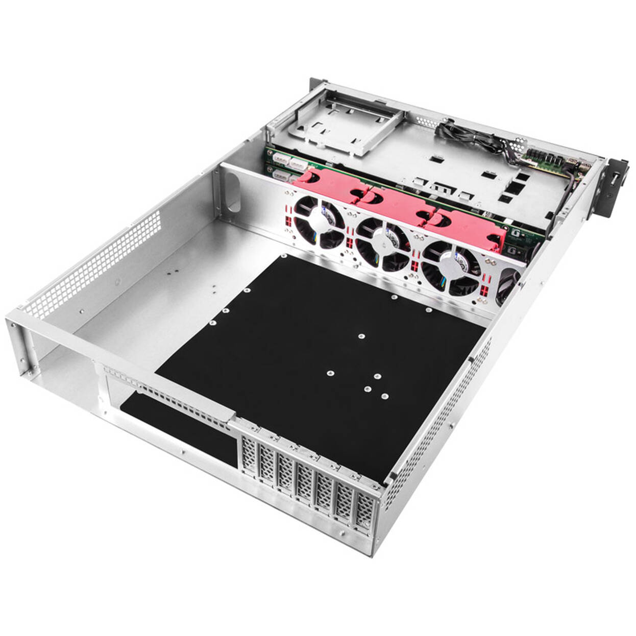 SilverStone RM22-308 Rackmount Server Case, 2U, E-ATX - black