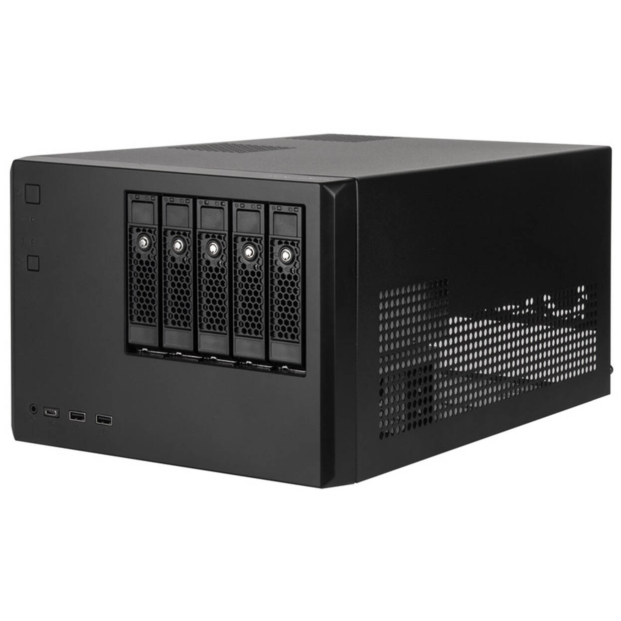 SilverStone SST-CS351B SAS-12G/SATA-6G NAS case with 5 drive bays