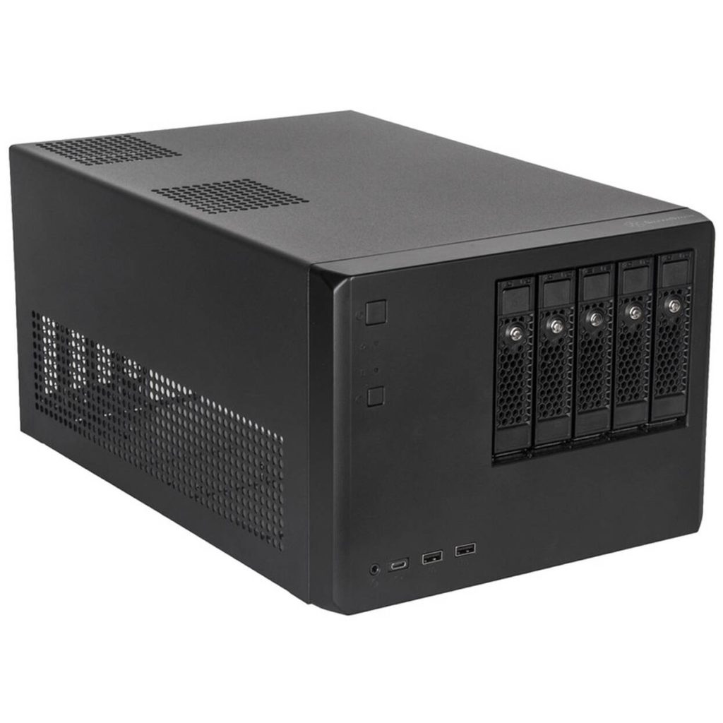 SilverStone SST-CS351B SAS-12G/SATA-6G NAS case with 5 drive bays