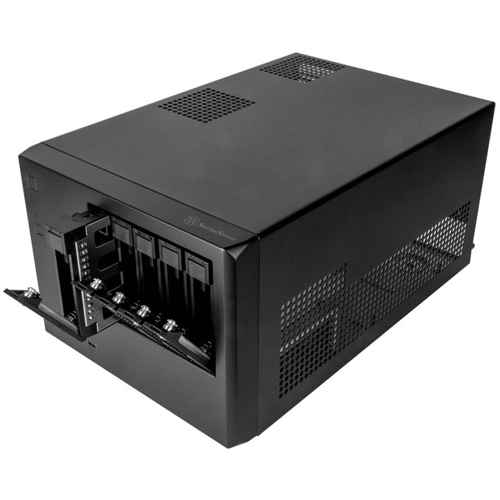 SilverStone SST-CS351B SAS-12G/SATA-6G NAS case with 5 drive bays