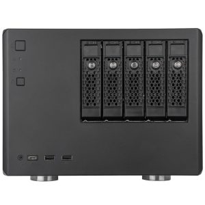 SilverStone SST-CS351B SAS-12G/SATA-6G NAS case with 5 drive bays