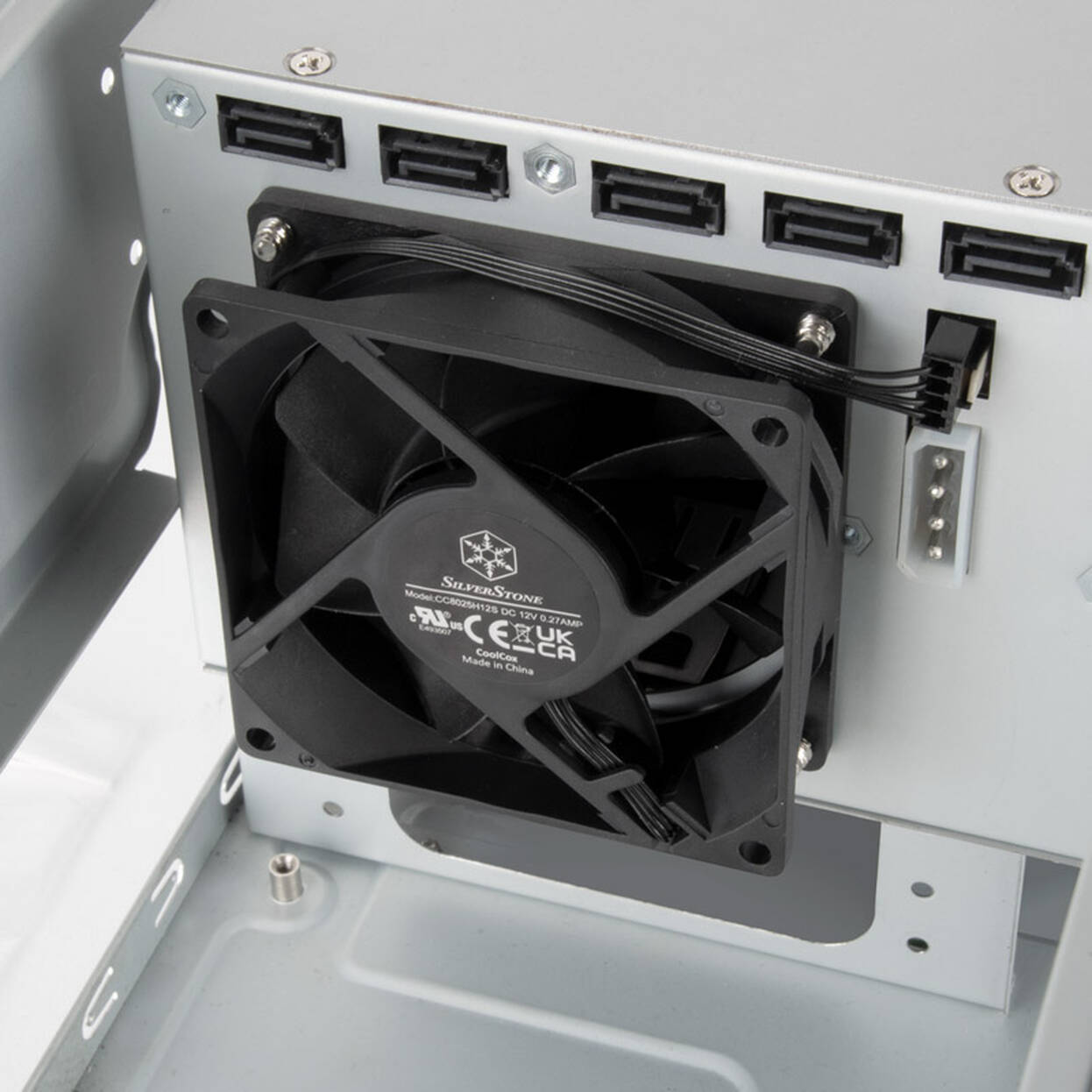 SilverStone SST-CS351B SAS-12G/SATA-6G NAS case with 5 drive bays
