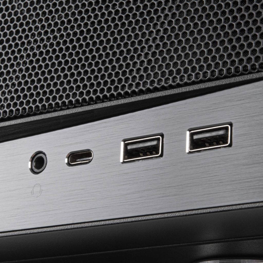 SilverStone SST-GD11B - Grandia Airflow Desktop - black
