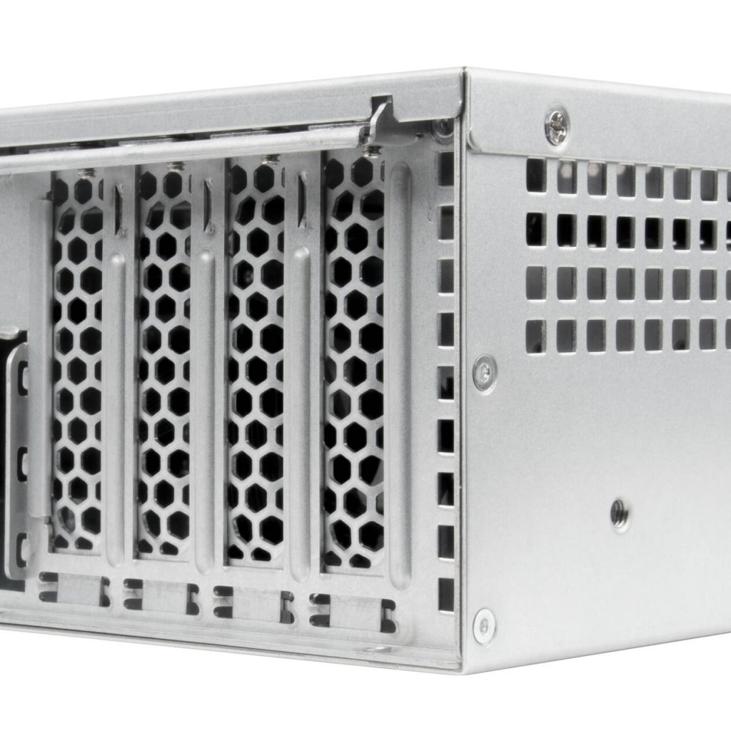SilverStone SST-RM23-502-MINI - Rackmount Server Case, 2U, Micro-ATX - black