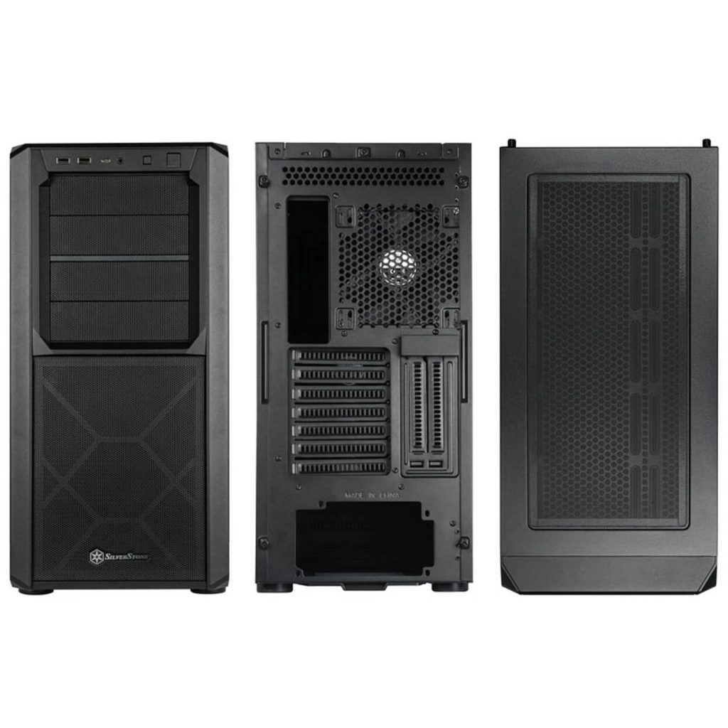 SilverStone SST-SED1-B Seta D1 Mid Tower - Black