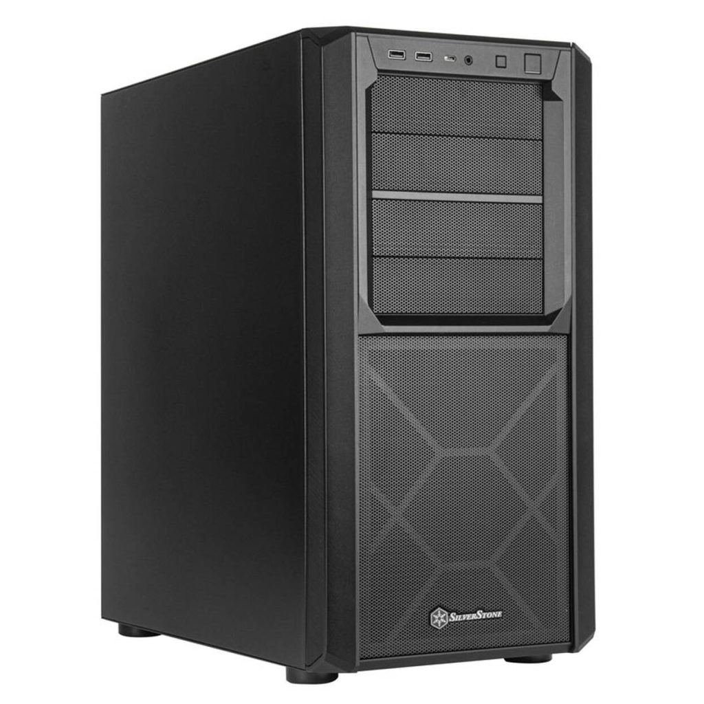 SilverStone SST-SED1-B Seta D1 Mid Tower - Black