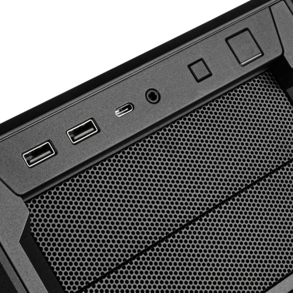SilverStone SST-SED1-B Seta D1 Mid Tower - Black