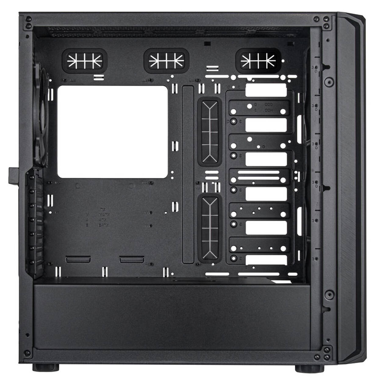 SilverStone SST-SED1-B Seta D1 Mid Tower - Black