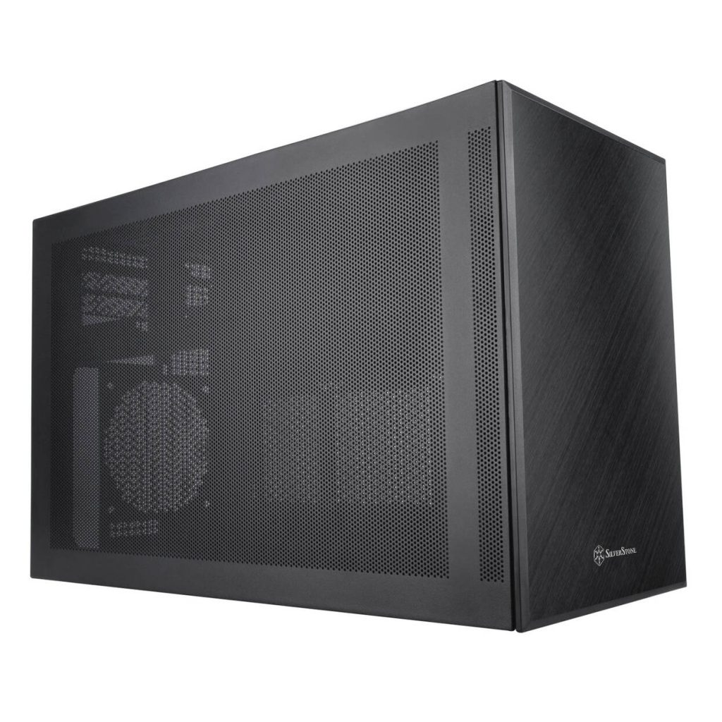 SilverStone SST-SG17B Micro-ATX / Mini ITX case - black : image 2