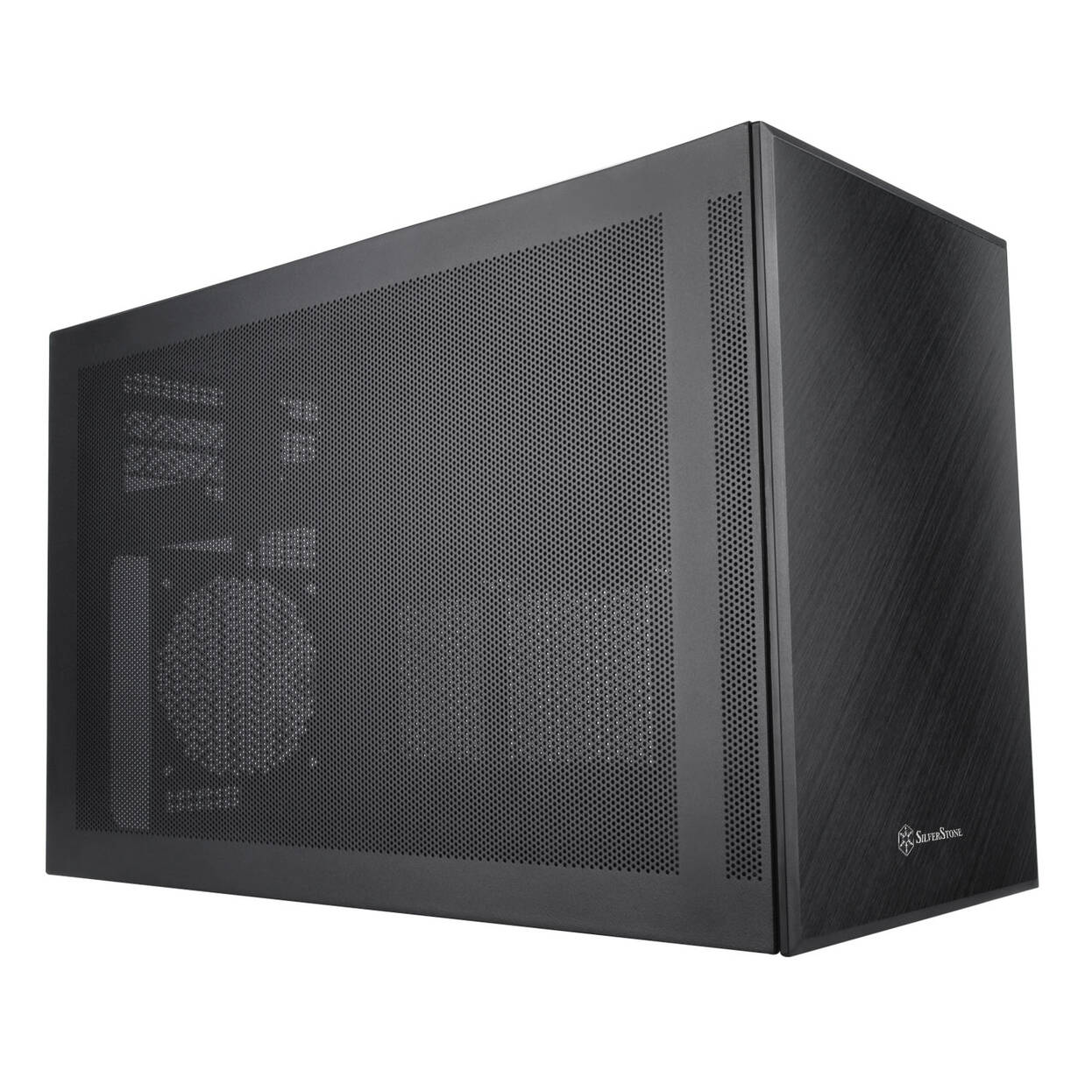 SilverStone SST-SG17B Micro-ATX / Mini ITX case - black : image 2