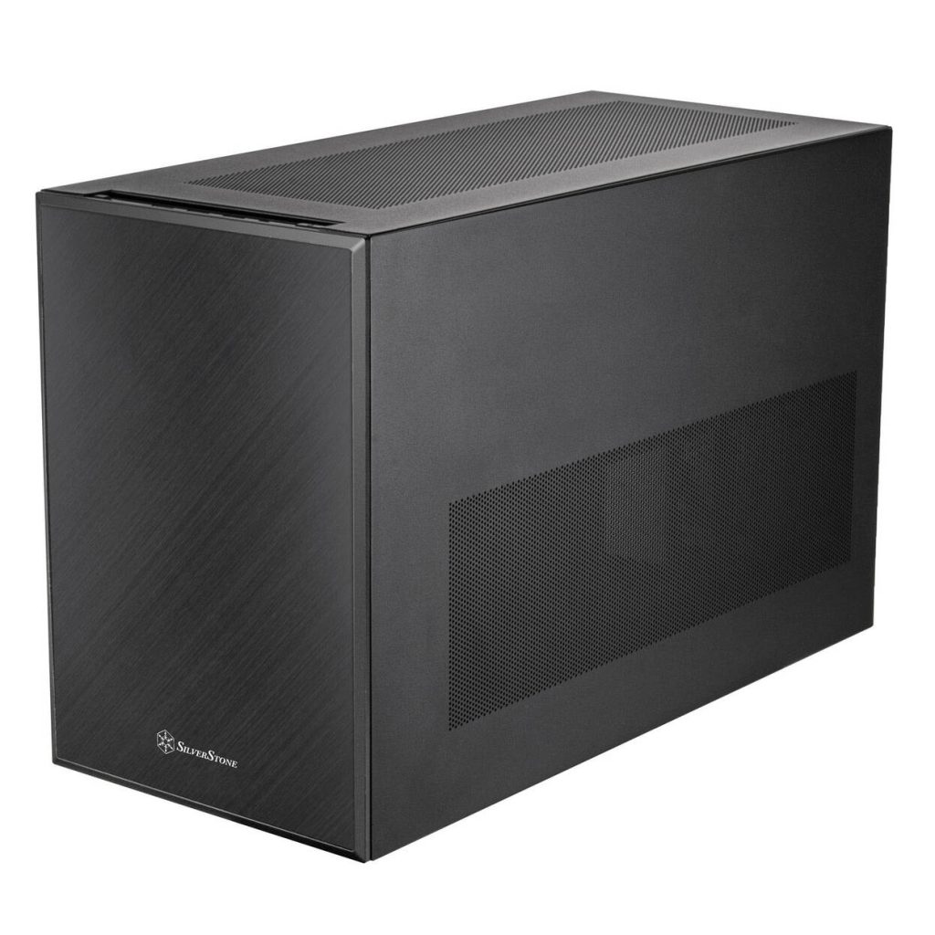 SilverStone SST-SG17B Micro-ATX / Mini ITX case - black : image 1