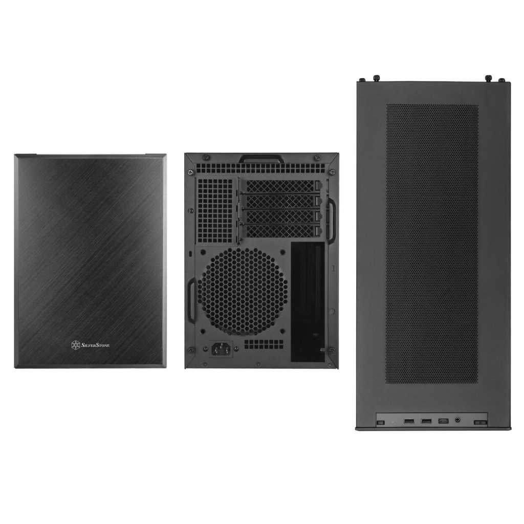 SilverStone SST-SG17B Micro-ATX / Mini ITX case - black : image 4