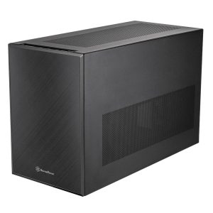 SilverStone SST-SG17B Micro-ATX / Mini ITX case - black : image 1