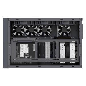 SilverStone SST-SG17B Micro-ATX / Mini ITX case - black : image 7