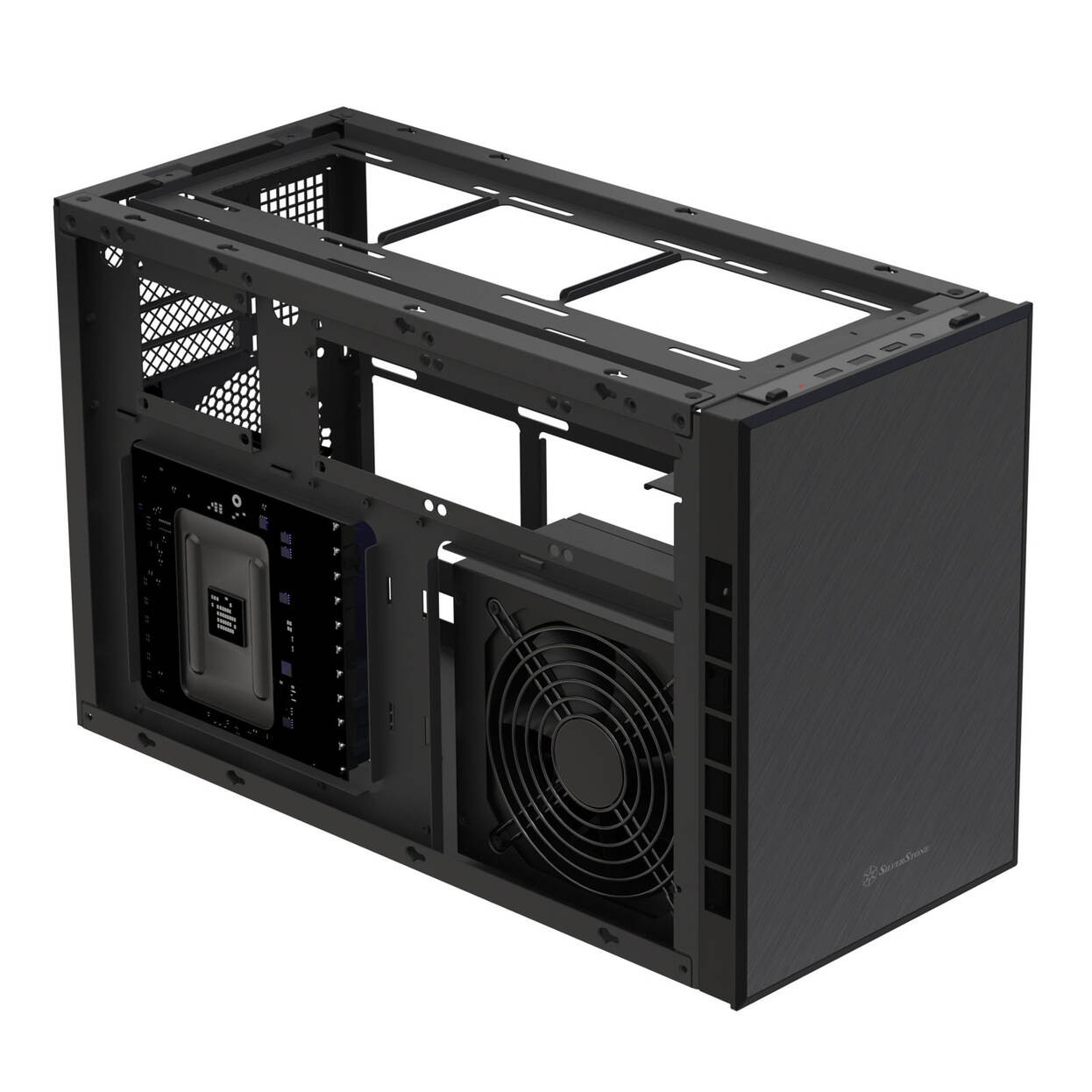 SilverStone SST-SG17B Micro-ATX / Mini ITX case - black : image 9