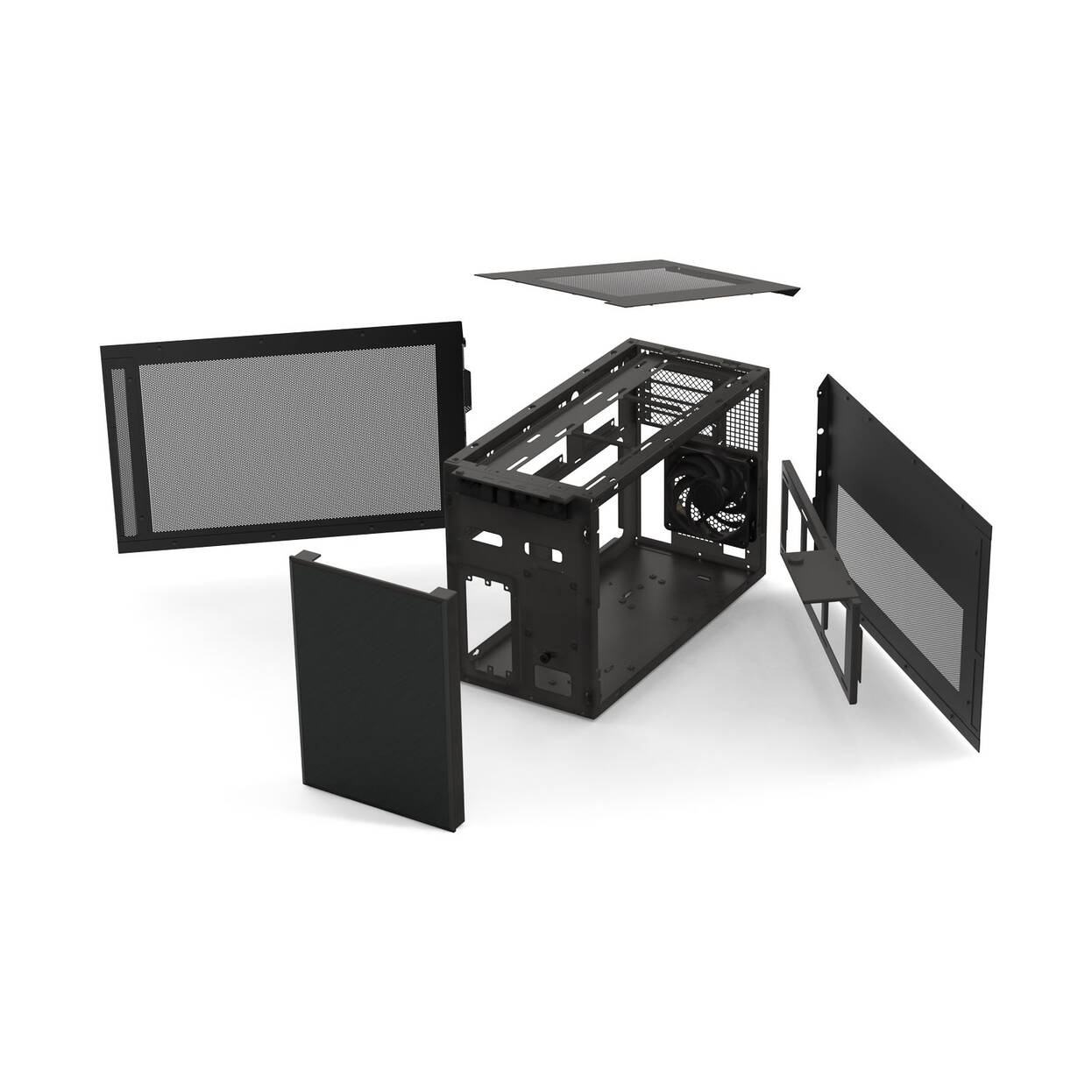 SilverStone SST-SG17B Micro-ATX / Mini ITX case - black : image 10