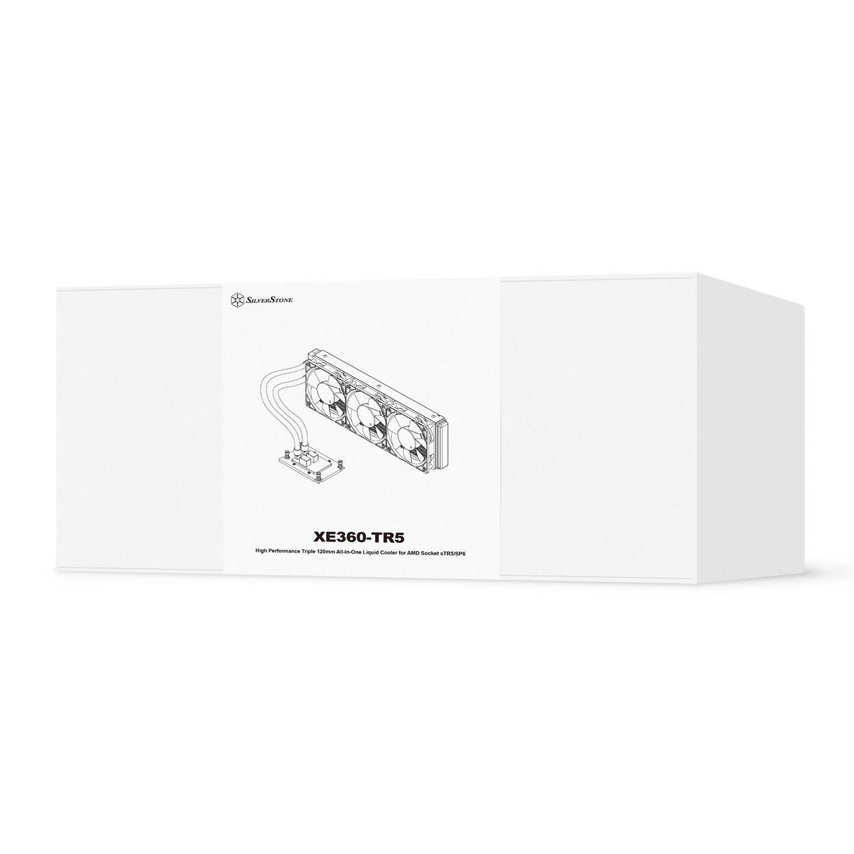 Silverstone SST-XE360-TR5 Complete Water Cooling AMD Socket sTR5 / SP6 - 360mm, Black : image 7