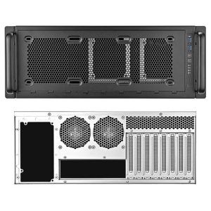 SilverStone RM45-360 Rackmount Case, 4U Form Factor - grey