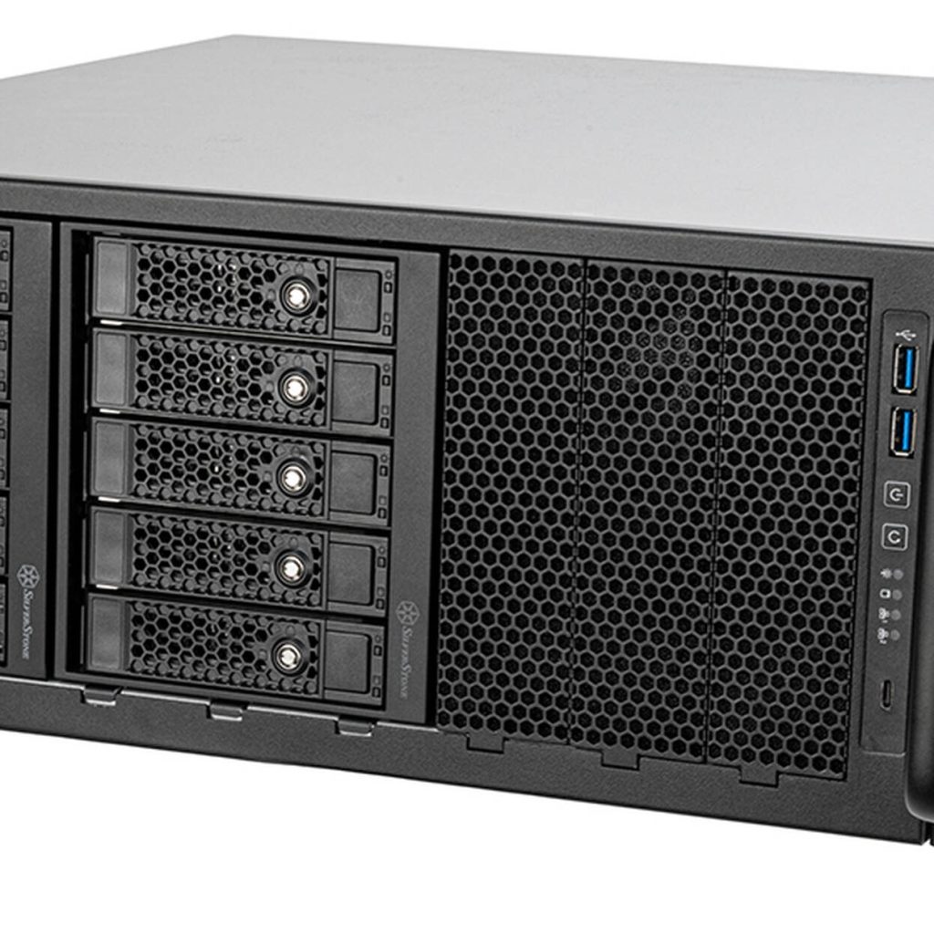SilverStone RM45-360 Rackmount Case, 4U Form Factor - grey