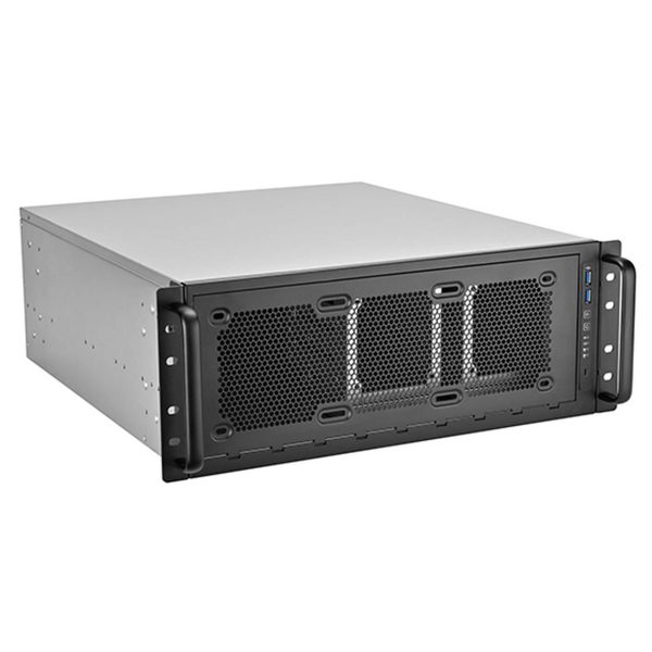SilverStone RM45-360 Rackmount Case, 4U Form Factor – grey