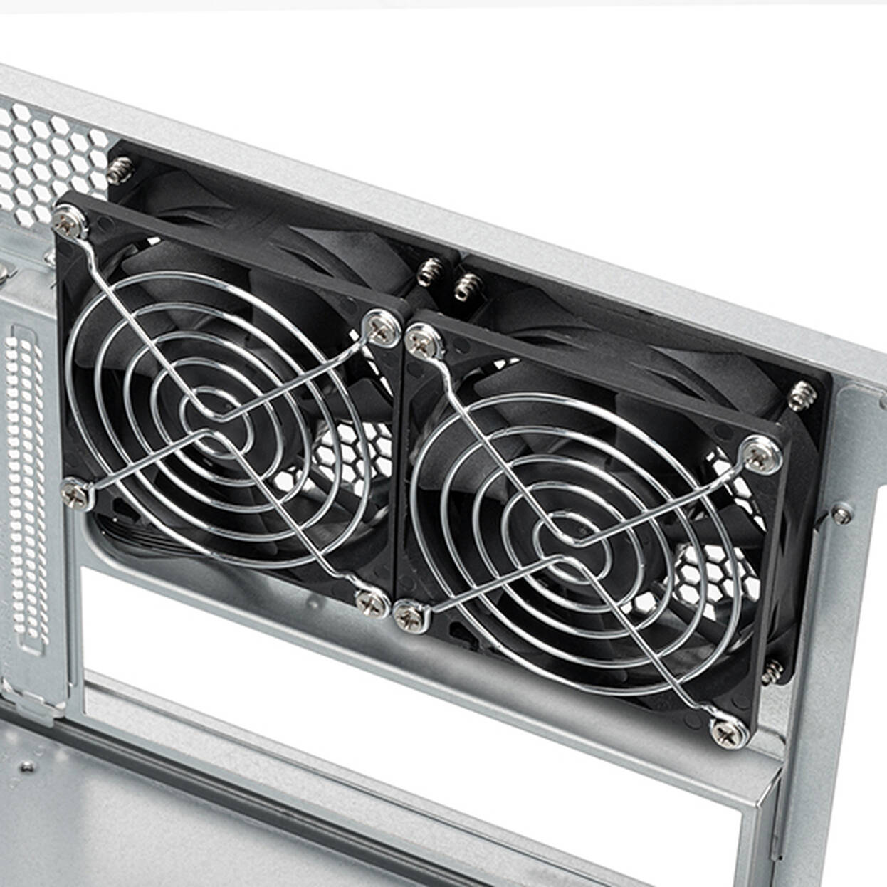 SilverStone RM45-360 Rackmount Case, 4U Form Factor - grey