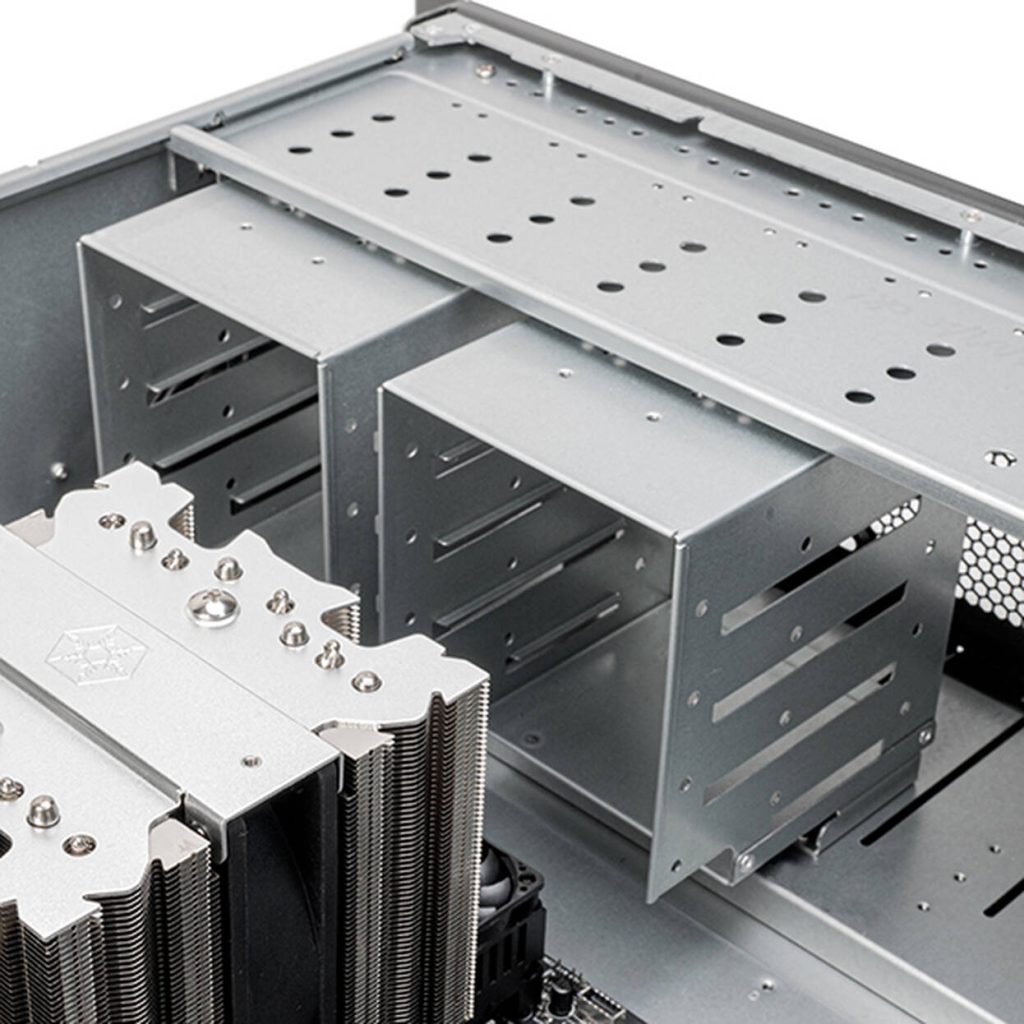 SilverStone RM45-360 Rackmount Case, 4U Form Factor - grey