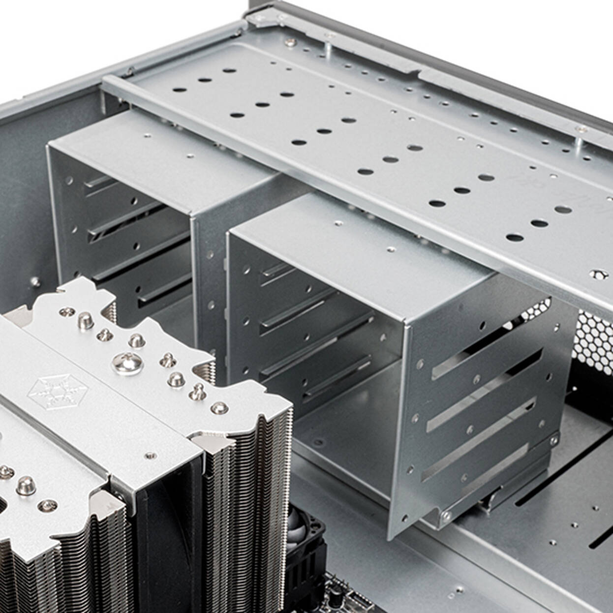 SilverStone RM45-360 Rackmount Case, 4U Form Factor - grey