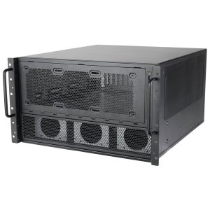 SilverStone RM600 Rackmount Case, E-ATX / SSI-EEB, 6U Form Factor - dark grey